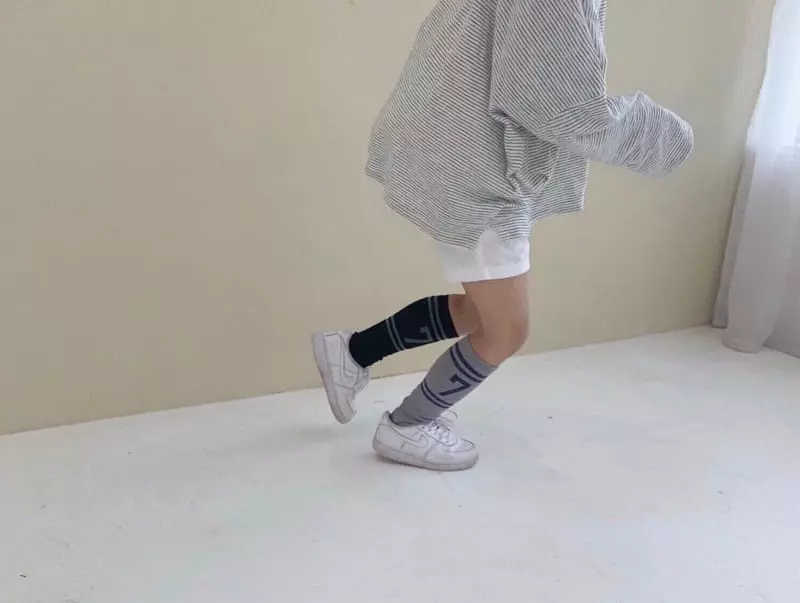 Teamand - Korean Children Fashion - #littlefashionista - Number Knee Socks Set - 9