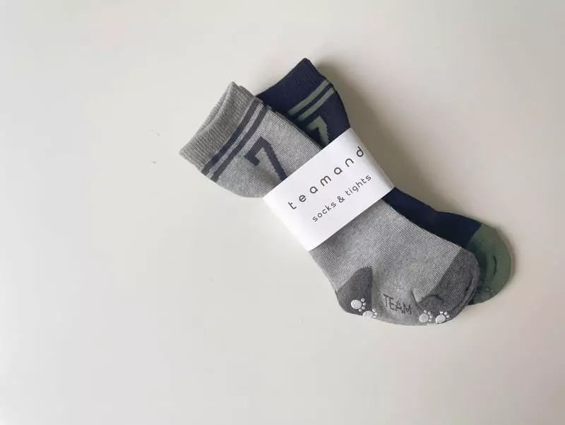 Teamand - Korean Children Fashion - #minifashionista - Number Knee Socks Set - 11