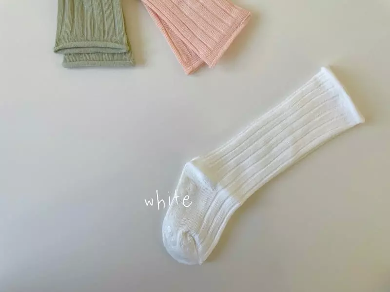 Teamand - Korean Children Fashion - #prettylittlegirls - Rolling Knee Socks  - 2