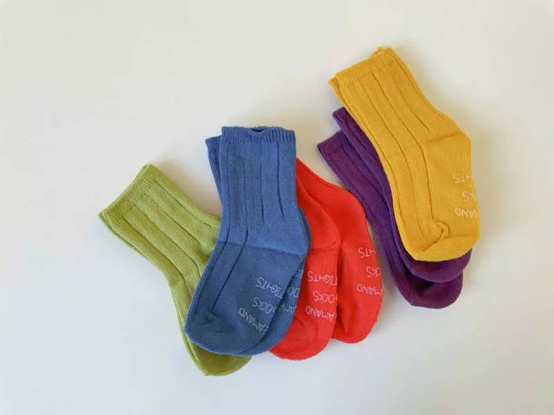 Teamand - Korean Children Fashion - #toddlerclothing - Color Socks Set - 7