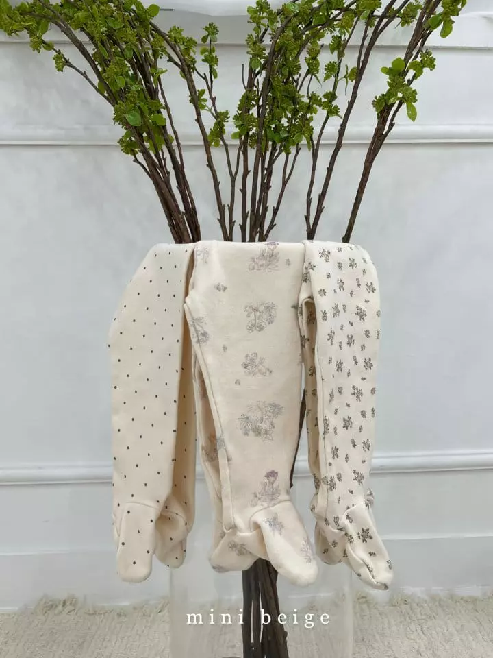 The Beige - Korean Baby Fashion - #babyboutiqueclothing - Foot Leggings - 4