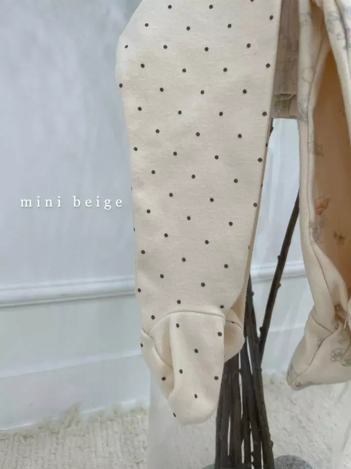 The Beige - Korean Baby Fashion - #babyfever - Foot Leggings - 6