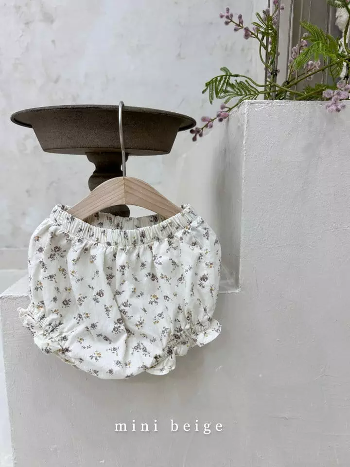 The Beige - Korean Baby Fashion - #babyfever - Frill Bloomer