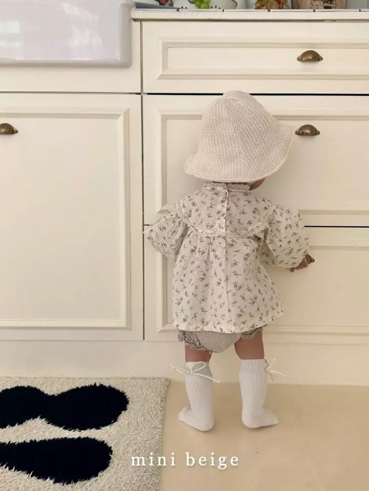 The Beige - Korean Baby Fashion - #babyfever - Lace Blouse - 10