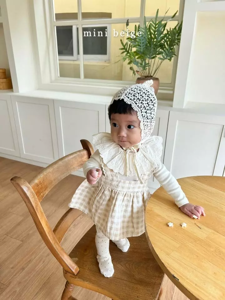 The Beige - Korean Baby Fashion - #babygirlfashion - Frill Sticky Bodysuit - 10