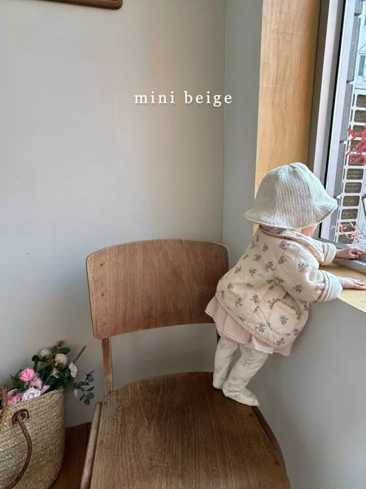 The Beige - Korean Baby Fashion - #babylifestyle - Circle Collar Jacket - 8