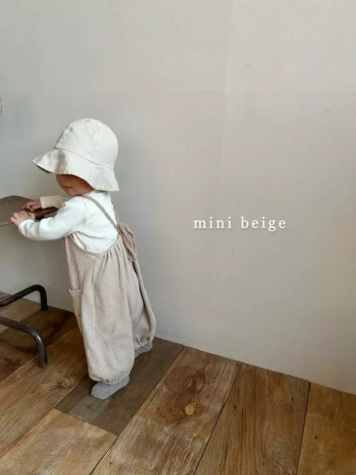 The Beige - Korean Baby Fashion - #babyoninstagram - Waffle Sleeveless Bodysuit - 7