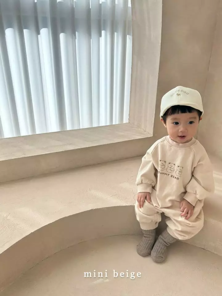The Beige - Korean Baby Fashion - #babyoninstagram - Jelly Bear Bodysuit - 6