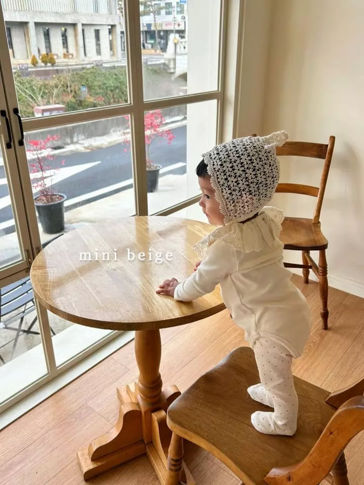 The Beige - Korean Baby Fashion - #babyoninstagram - Frill Sticky Bodysuit - 12