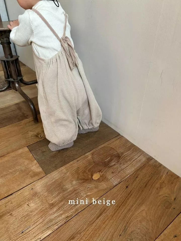 The Beige - Korean Baby Fashion - #babyootd - Waffle Sleeveless Bodysuit - 8