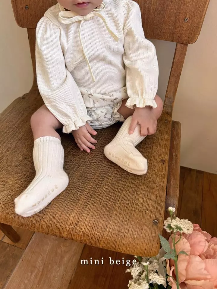 The Beige - Korean Baby Fashion - #babyootd - Frill Bloomer - 5
