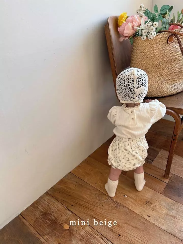 The Beige - Korean Baby Fashion - #babyoutfit - Frill Bloomer - 7