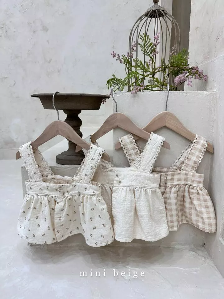 The Beige - Korean Baby Fashion - #babyoutfit - Bebe Apron - 4
