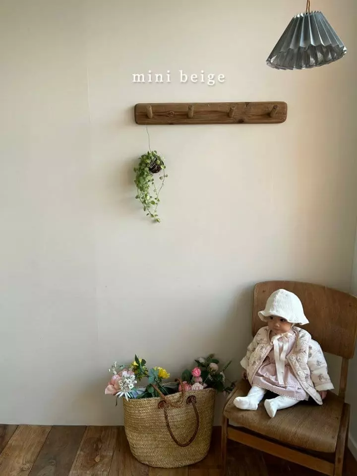 The Beige - Korean Baby Fashion - #babyoutfit - Circle Collar Jacket - 12