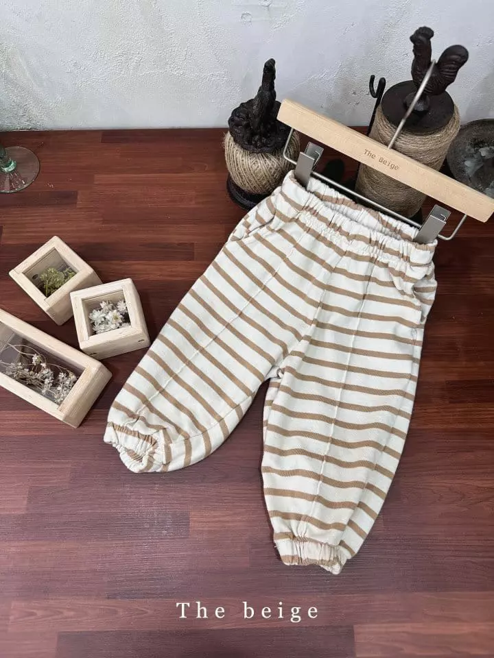 The Beige - Korean Children Fashion - #childrensboutique - Stripes Pintuck Pants - 2