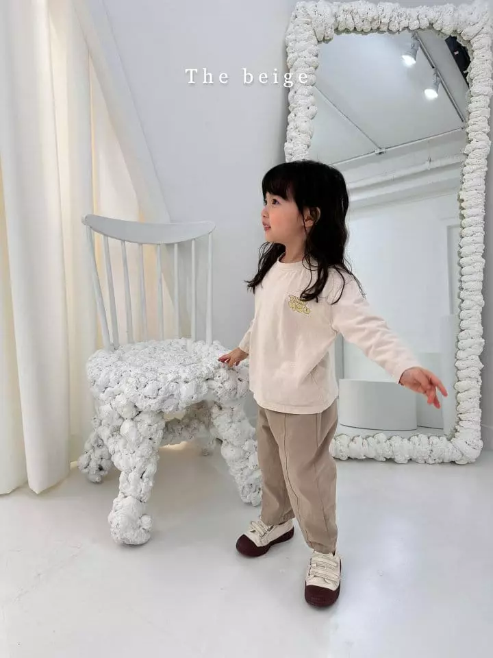 The Beige - Korean Children Fashion - #childrensboutique - Thank You Paint Tee - 7