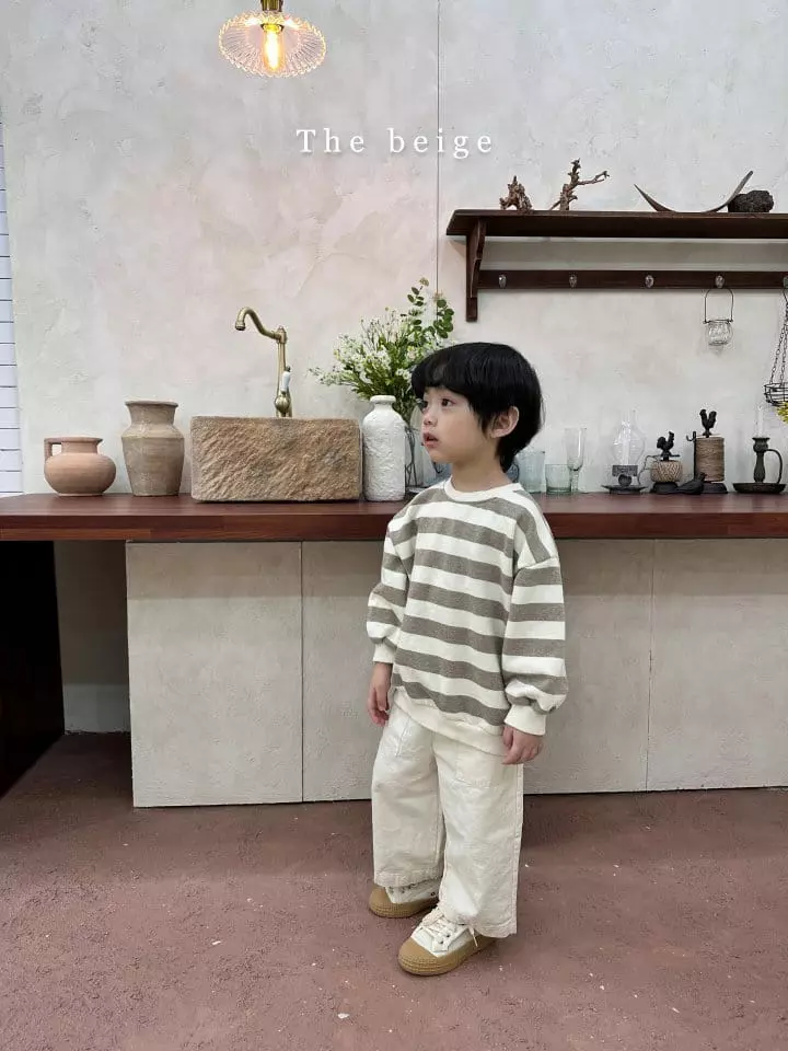 The Beige - Korean Children Fashion - #childrensboutique - Stripes Sweatshirt - 5
