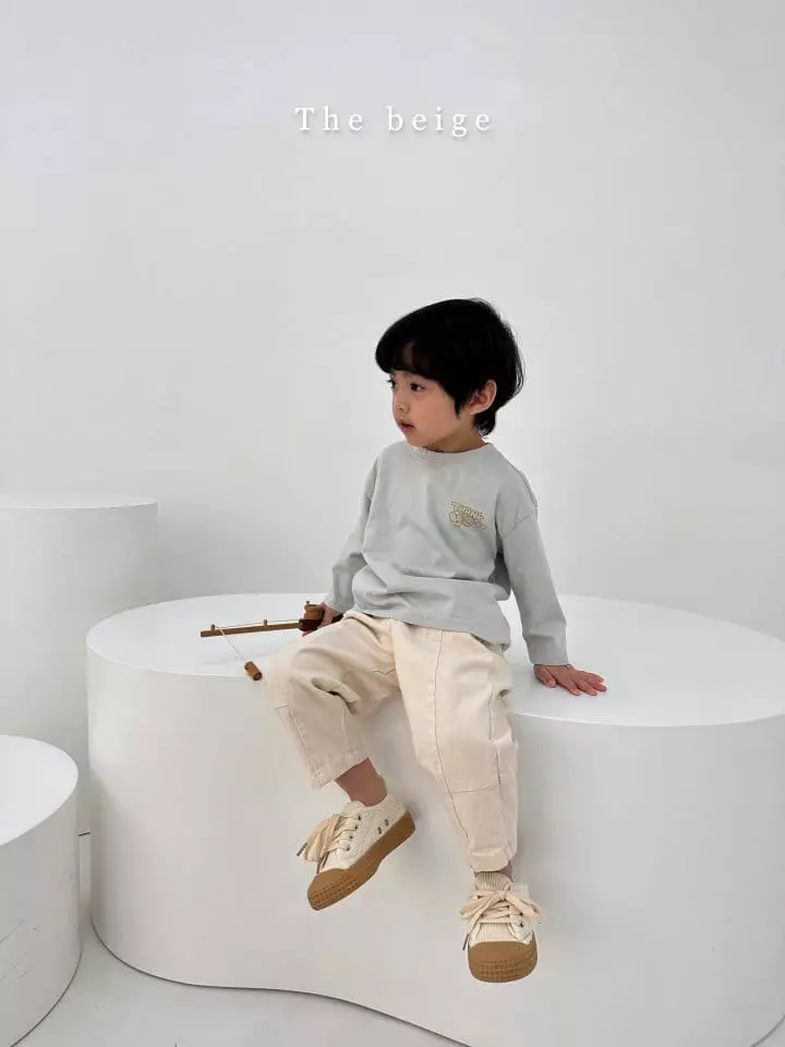 The Beige - Korean Children Fashion - #kidsstore - Thank You Paint Tee - 12