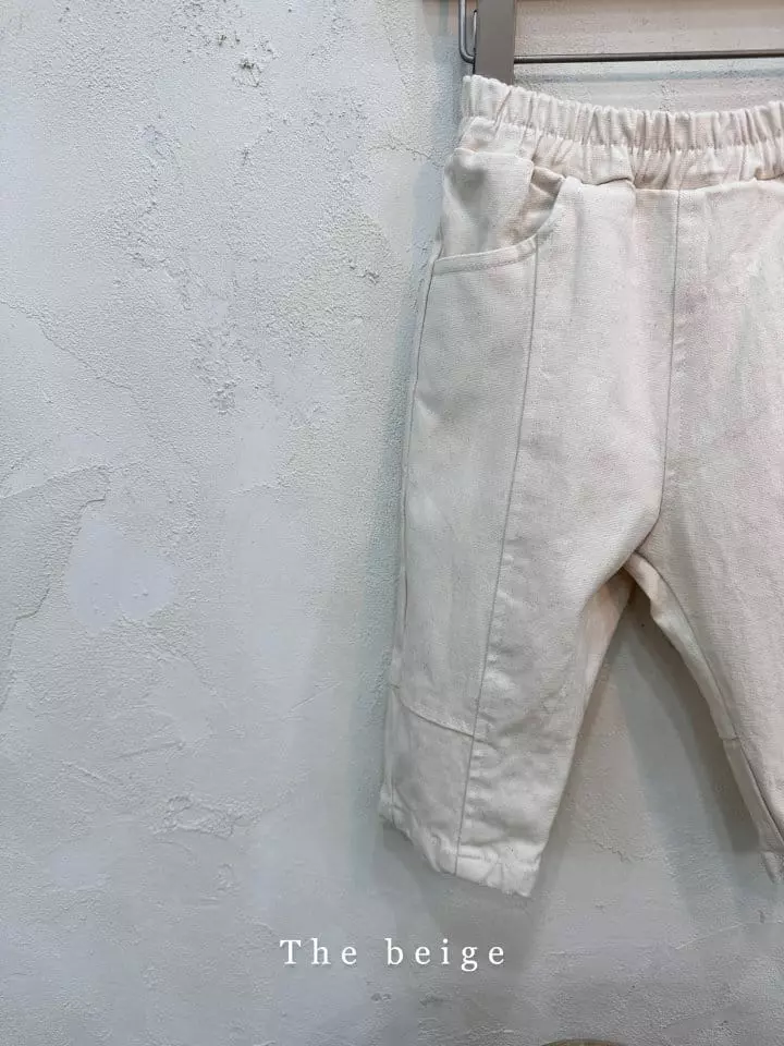 The Beige - Korean Children Fashion - #kidsstore - Span Slit Pants - 4
