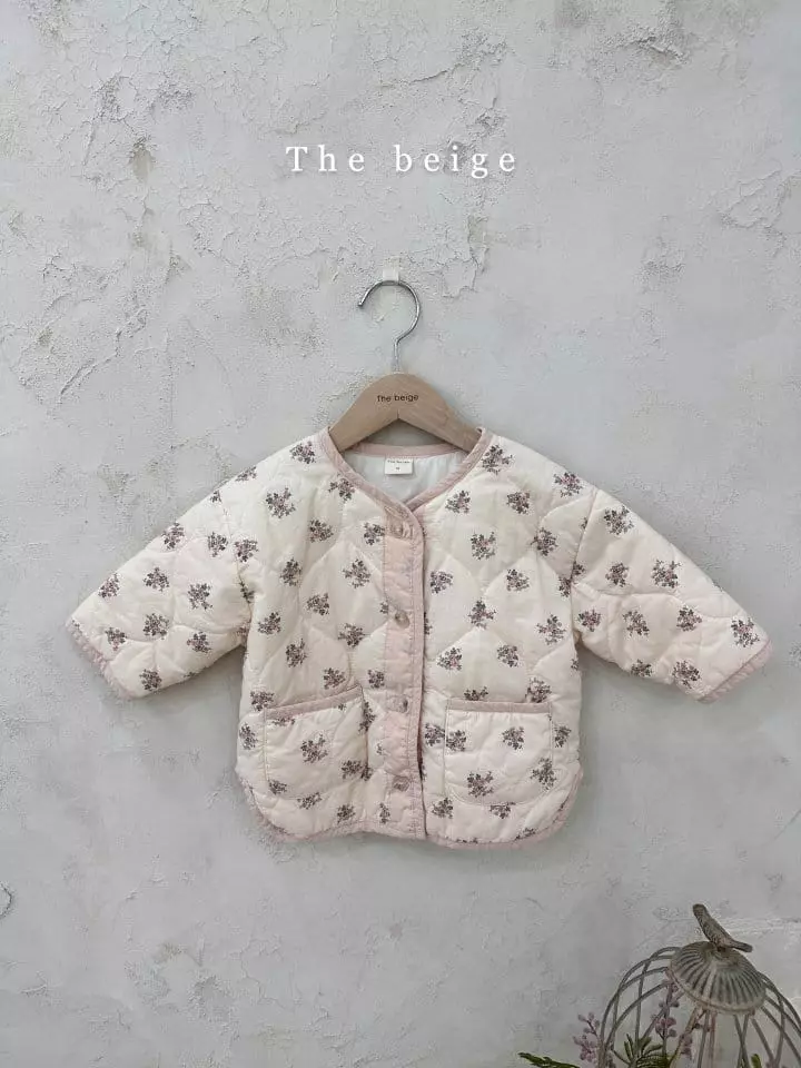 The Beige - Korean Children Fashion - #kidzfashiontrend - Quilting Jacket