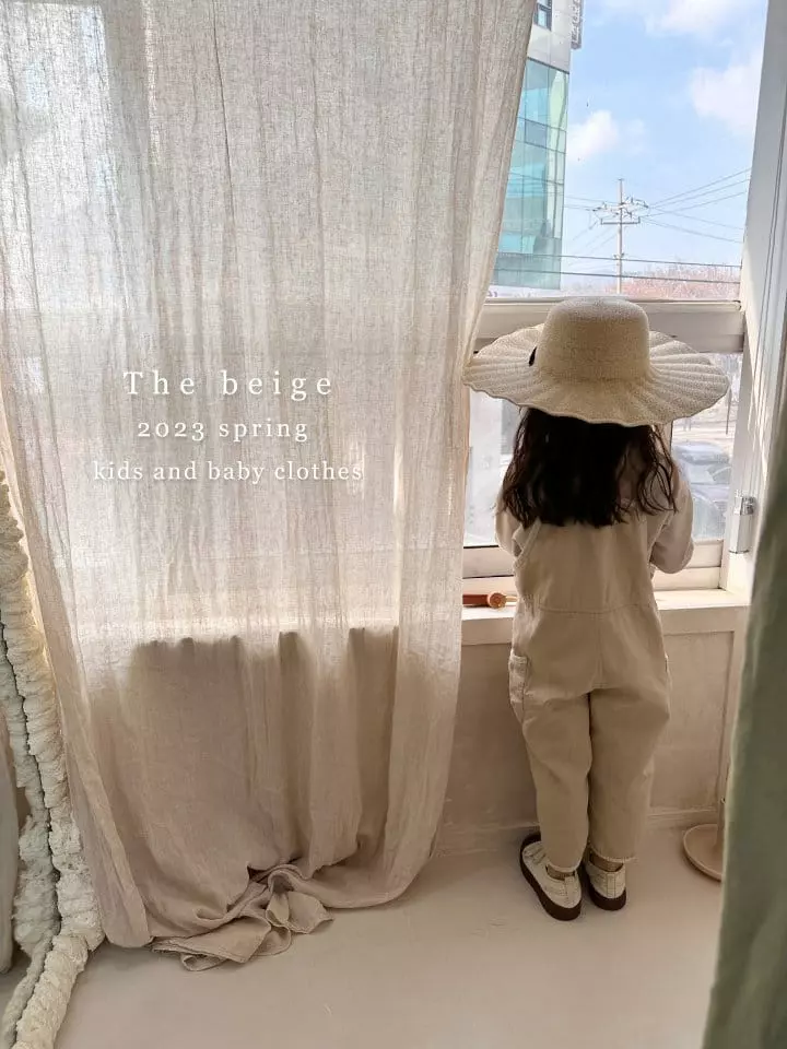 The Beige - Korean Children Fashion - #littlefashionista - Circle Dungarees Pants - 5