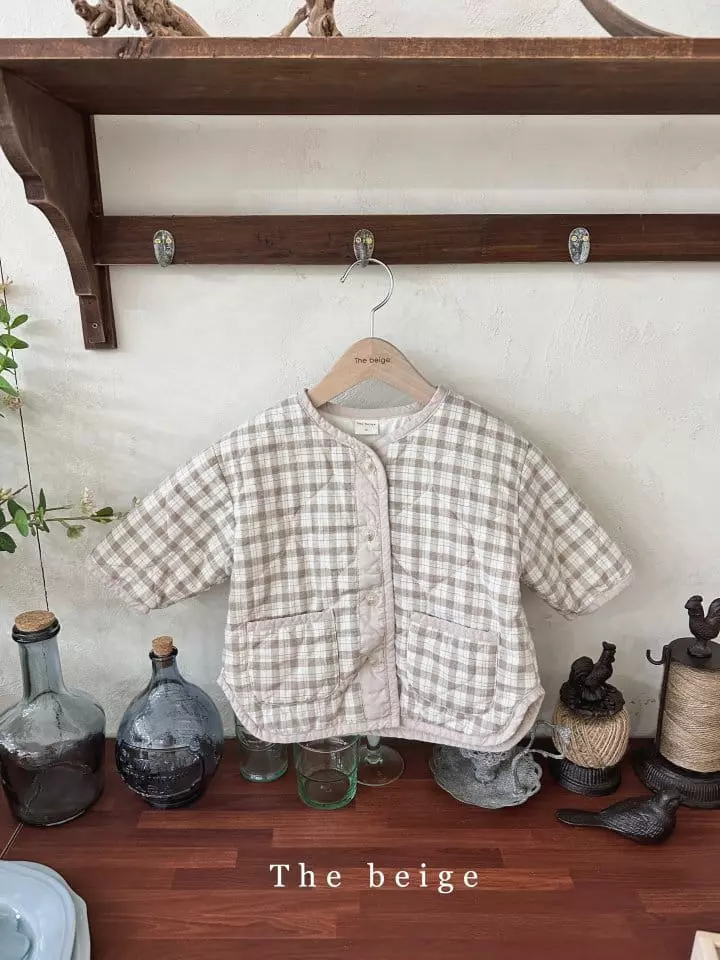 The Beige - Korean Children Fashion - #littlefashionista - Quilting Jacket - 3