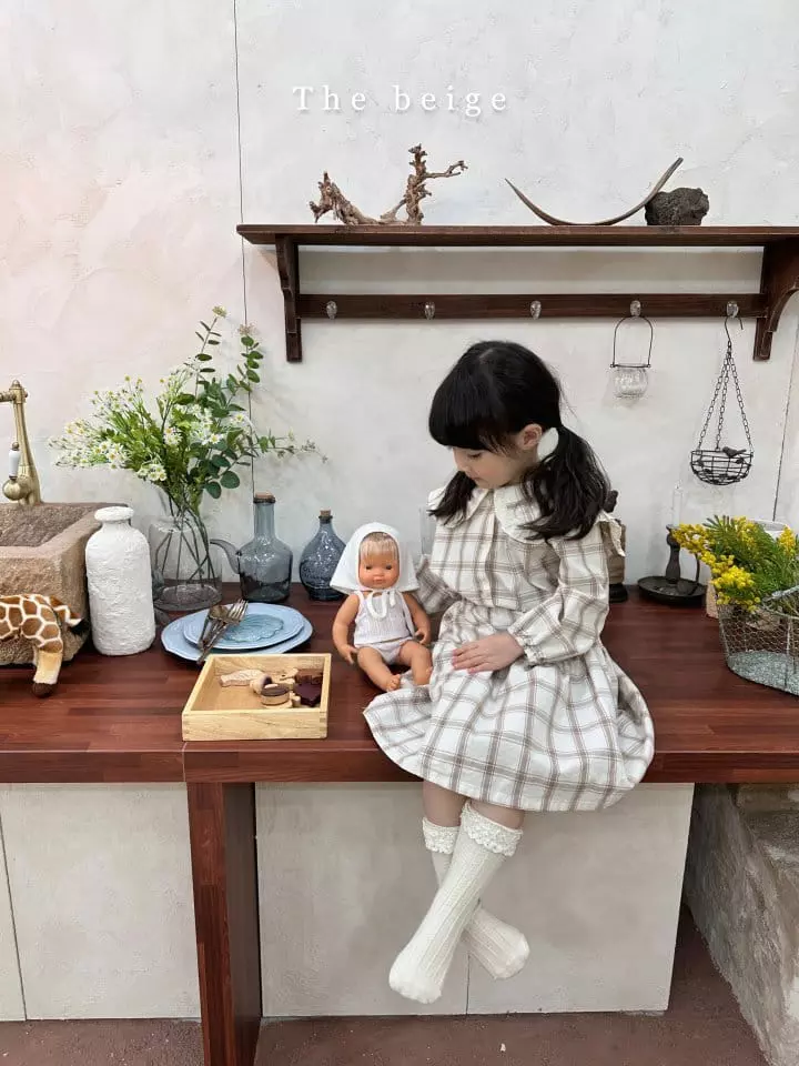 The Beige - Korean Children Fashion - #magicofchildhood - Check Cancan Skirt - 5