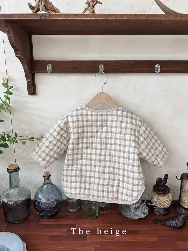 The Beige - Korean Children Fashion - #littlefashionista - Quilting Jacket - 4