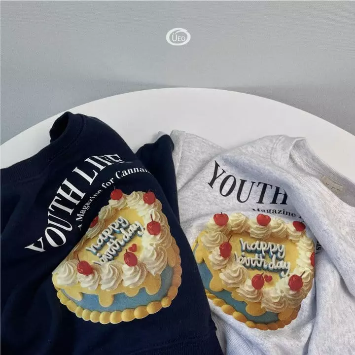 U Eo - Korean Children Fashion - #stylishchildhood - Cake Sweatshirt - 4