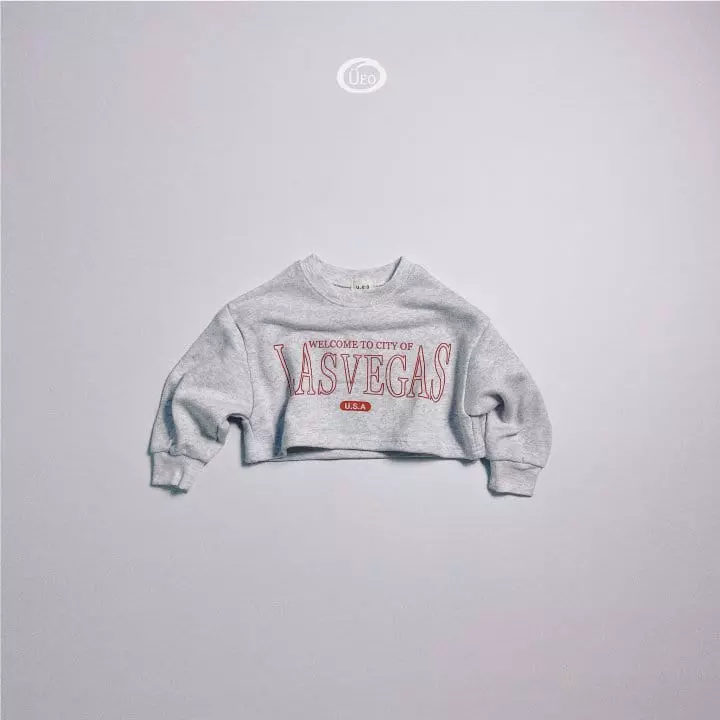 U Eo - Korean Children Fashion - #childofig - Crop Sweatshirt - 2