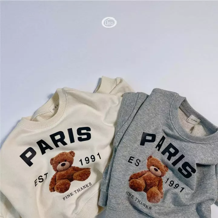 U Eo - Korean Children Fashion - #childofig - Bear Sweatshirt - 4
