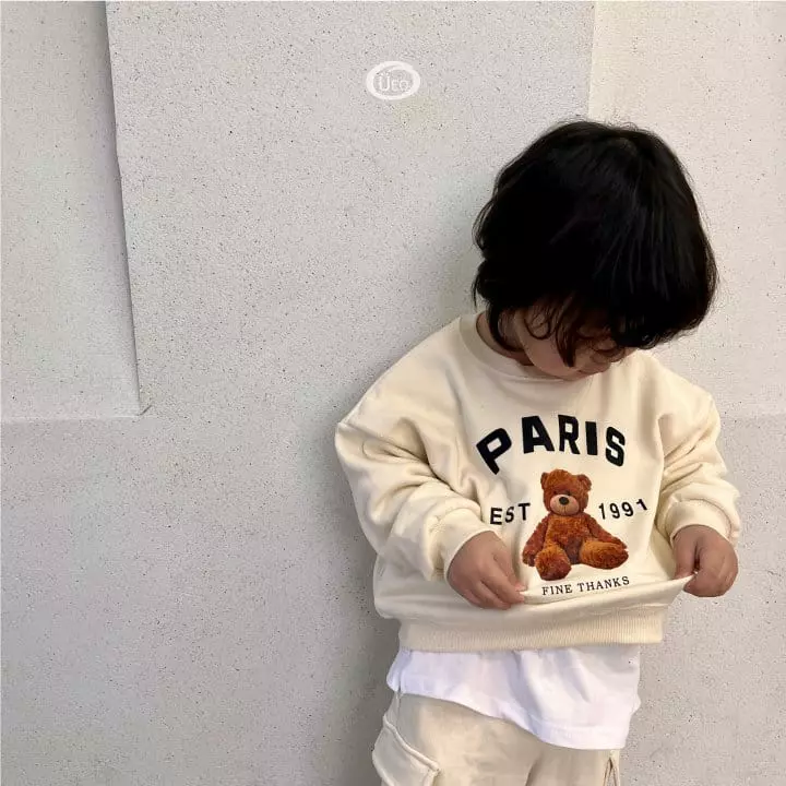 U Eo - Korean Children Fashion - #discoveringself - Bear Sweatshirt - 6