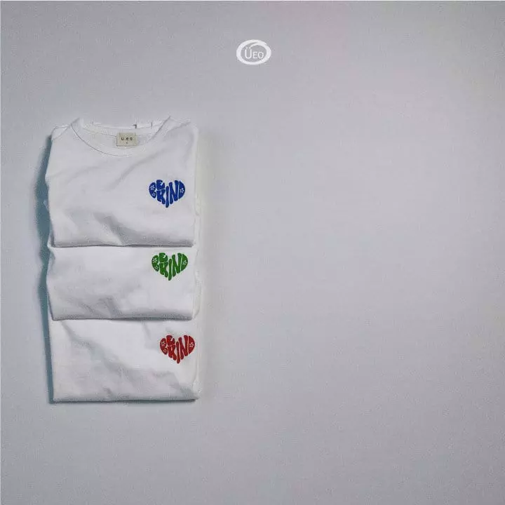 U Eo - Korean Children Fashion - #kidzfashiontrend - Heart Slit Tee - 7