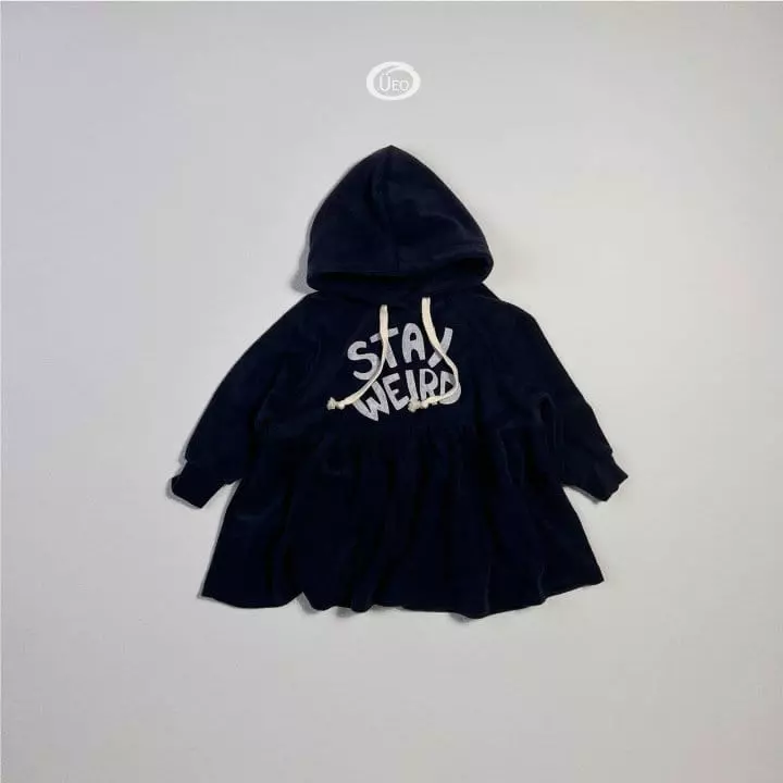U Eo - Korean Children Fashion - #kidzfashiontrend - Hoody One-piece - 2