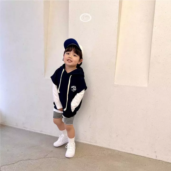 U Eo - Korean Children Fashion - #minifashionista - Nice Hoody Vest - 8