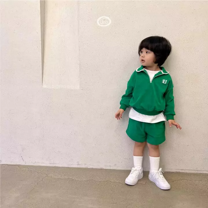 U Eo - Korean Children Fashion - #minifashionista - Terry Anorak Top Bottom Set - 8