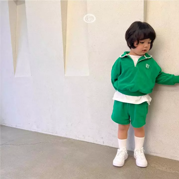 U Eo - Korean Children Fashion - #prettylittlegirls - Terry Anorak Top Bottom Set - 9