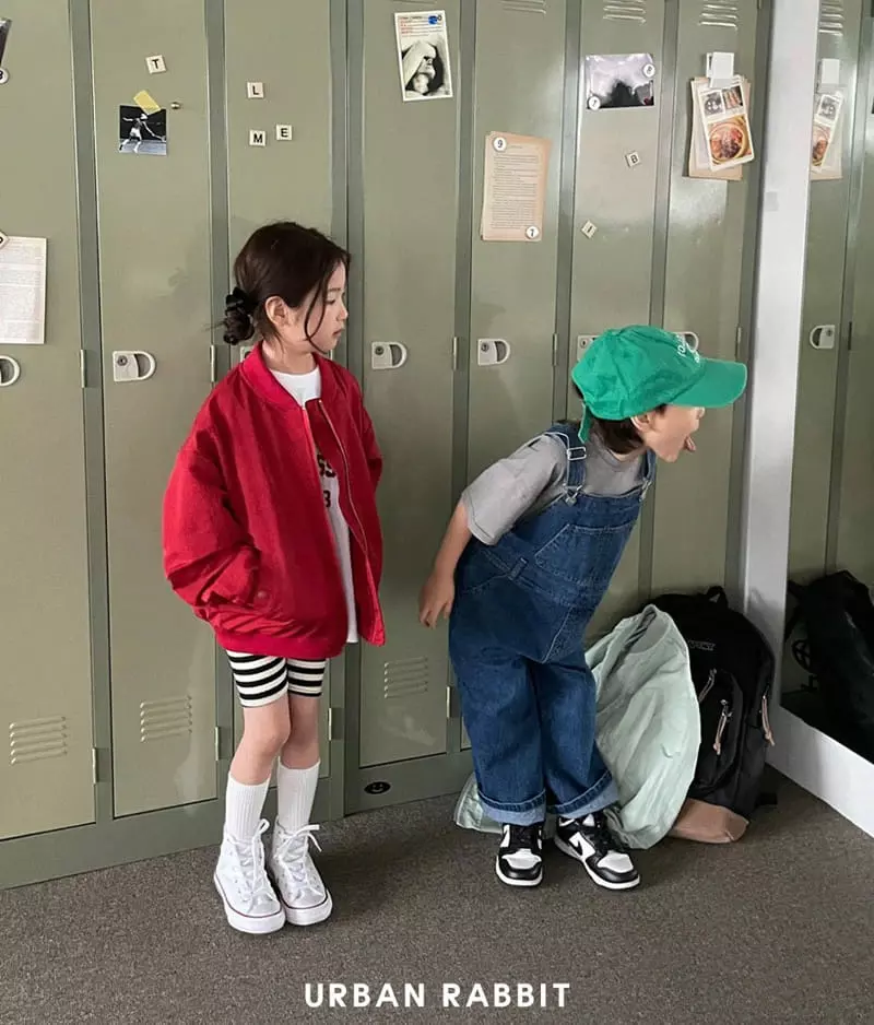 Urban Rabbit - Korean Children Fashion - #childofig - Denim Overalls - 9