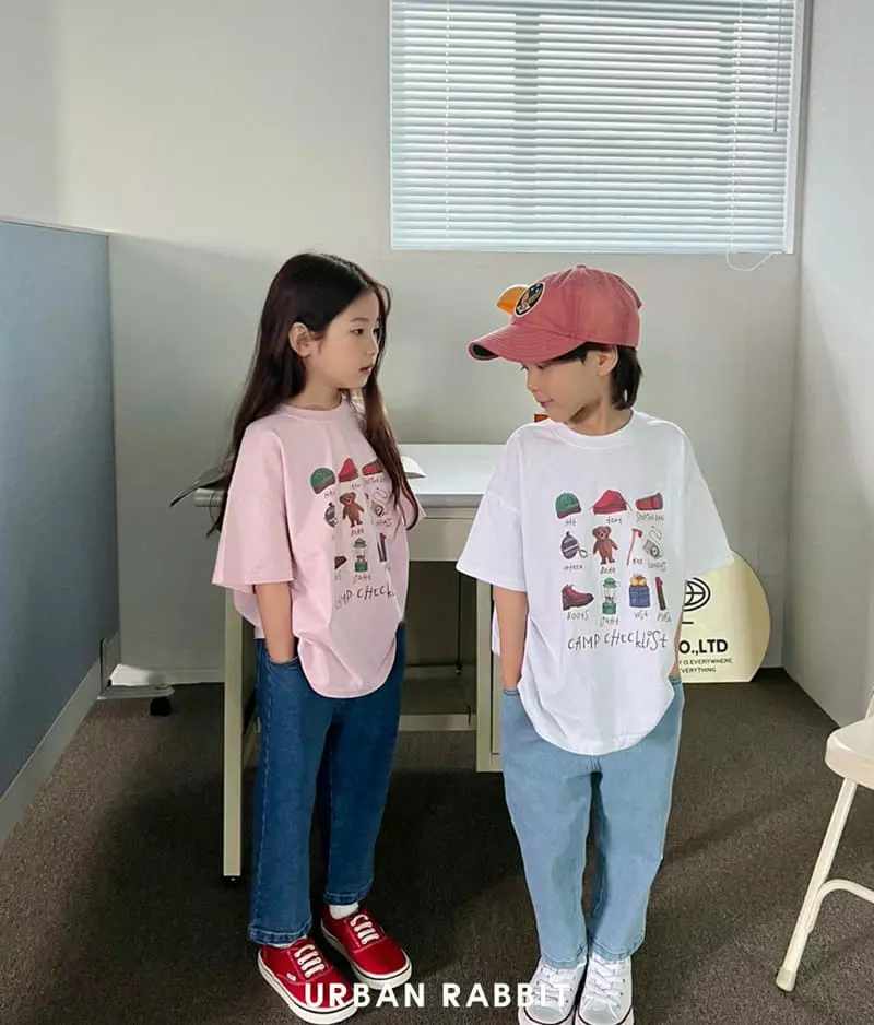 Urban Rabbit - Korean Children Fashion - #stylishchildhood - Camping Tee - 4