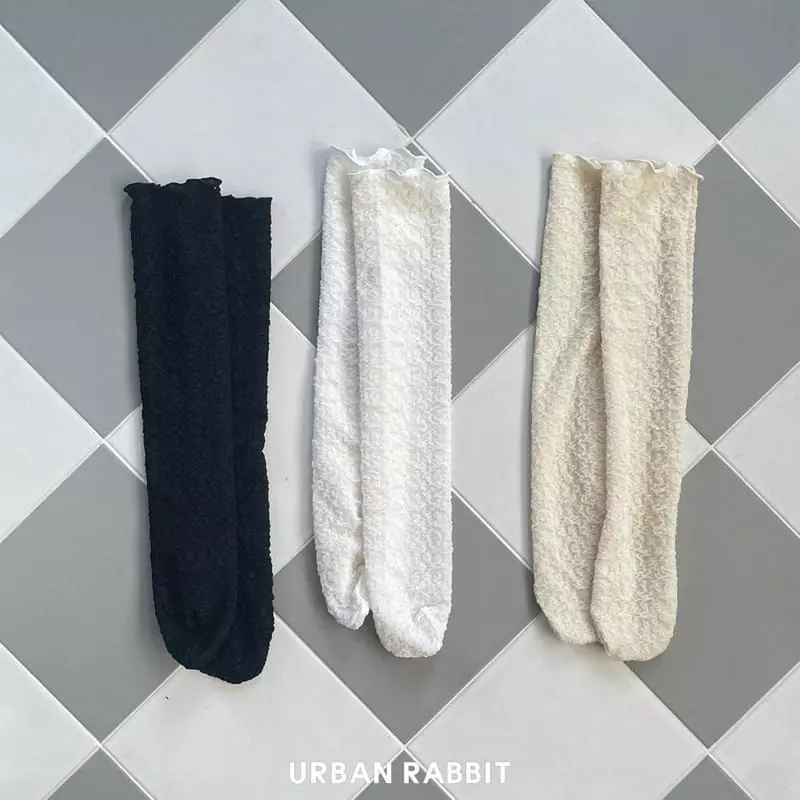Urban Rabbit - Korean Children Fashion - #childofig - Poodle Knee Socks