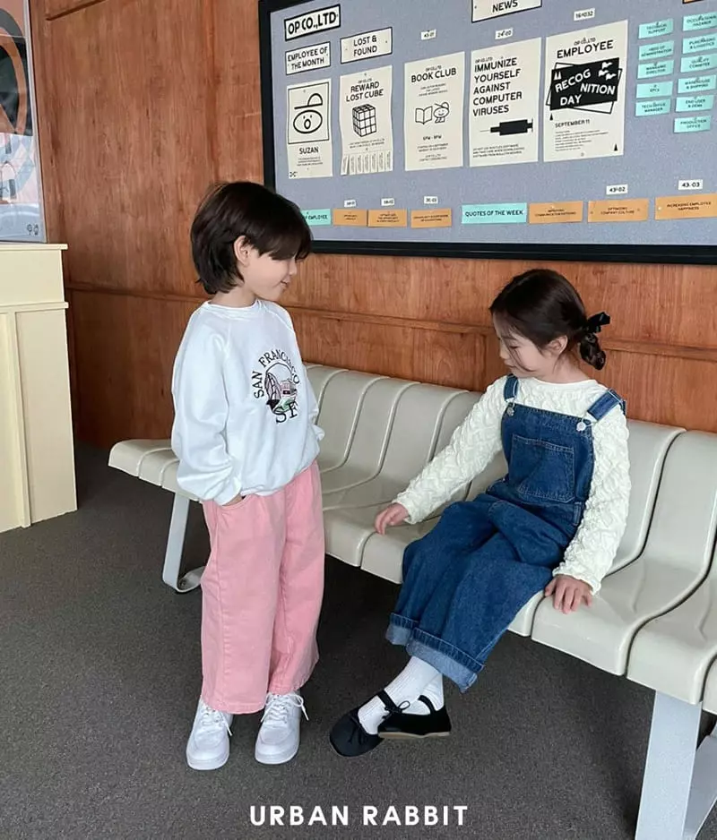 Urban Rabbit - Korean Children Fashion - #childofig - Color Wide Pants - 11