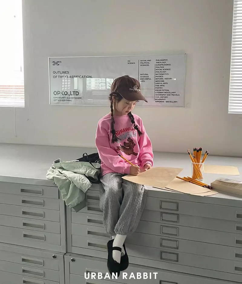 Urban Rabbit - Korean Children Fashion - #kidsshorts - Puppy Long Sweatshirt - 7