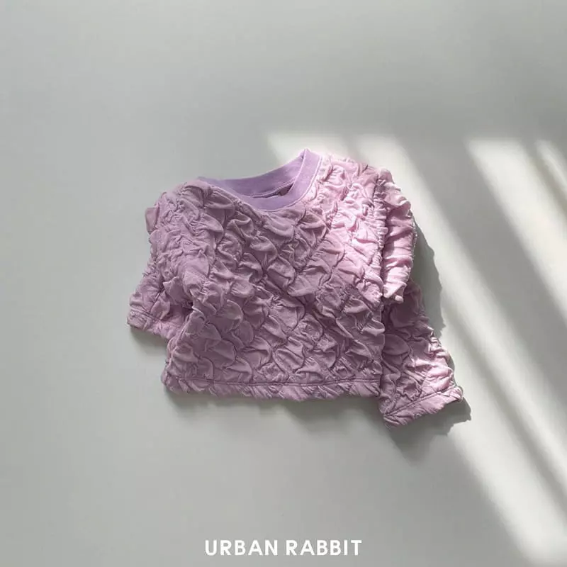 Urban Rabbit - Korean Children Fashion - #kidsshorts - Crop Shirring Tee - 2