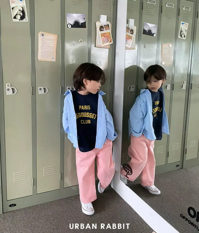 Urban Rabbit - Korean Children Fashion - #kidsstore - Color Wide Pants