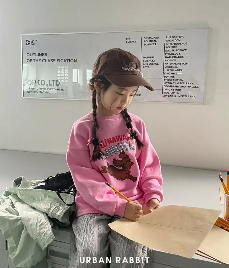 Urban Rabbit - Korean Children Fashion - #kidzfashiontrend - Puppy Long Sweatshirt - 9