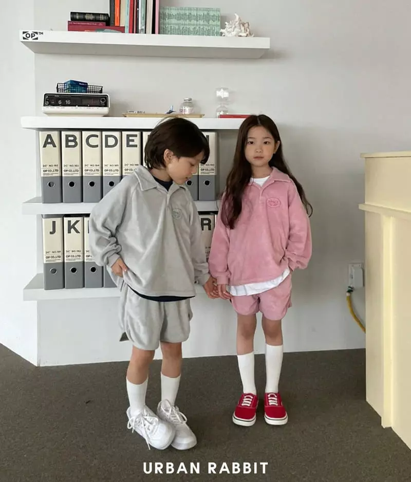 Urban Rabbit - Korean Children Fashion - #minifashionista - Terry Collar Tee - 3