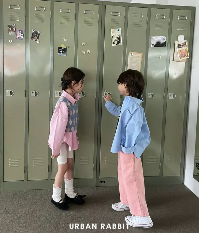 Urban Rabbit - Korean Children Fashion - #minifashionista - Arglye Vest - 11