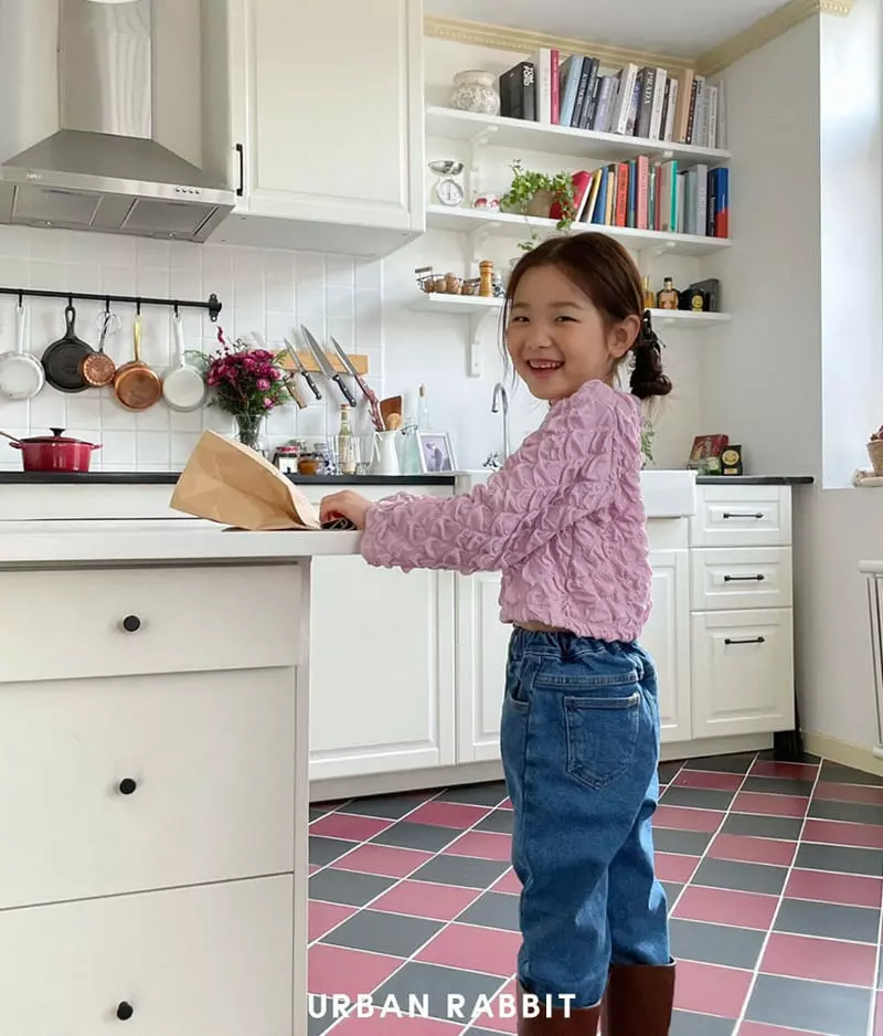 Urban Rabbit - Korean Children Fashion - #minifashionista - Crop Shirring Tee - 8