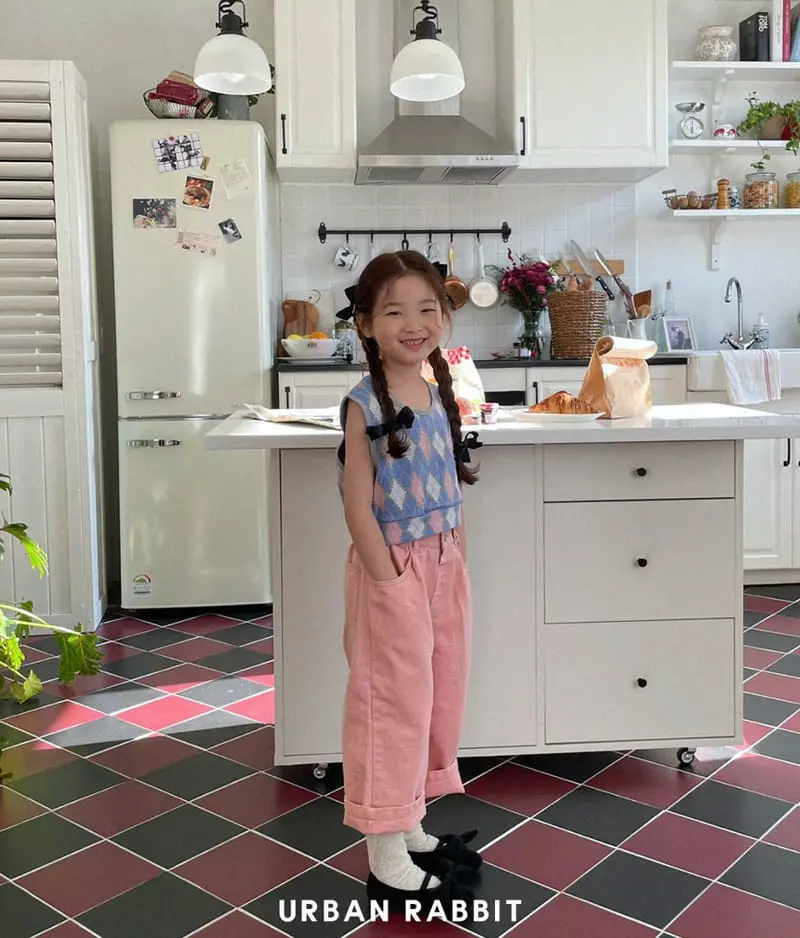 Urban Rabbit - Korean Children Fashion - #minifashionista - Color Wide Pants - 6