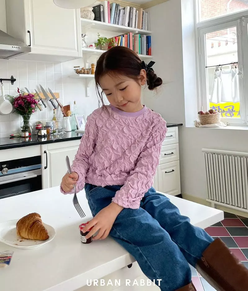 Urban Rabbit - Korean Children Fashion - #prettylittlegirls - Crop Shirring Tee - 9
